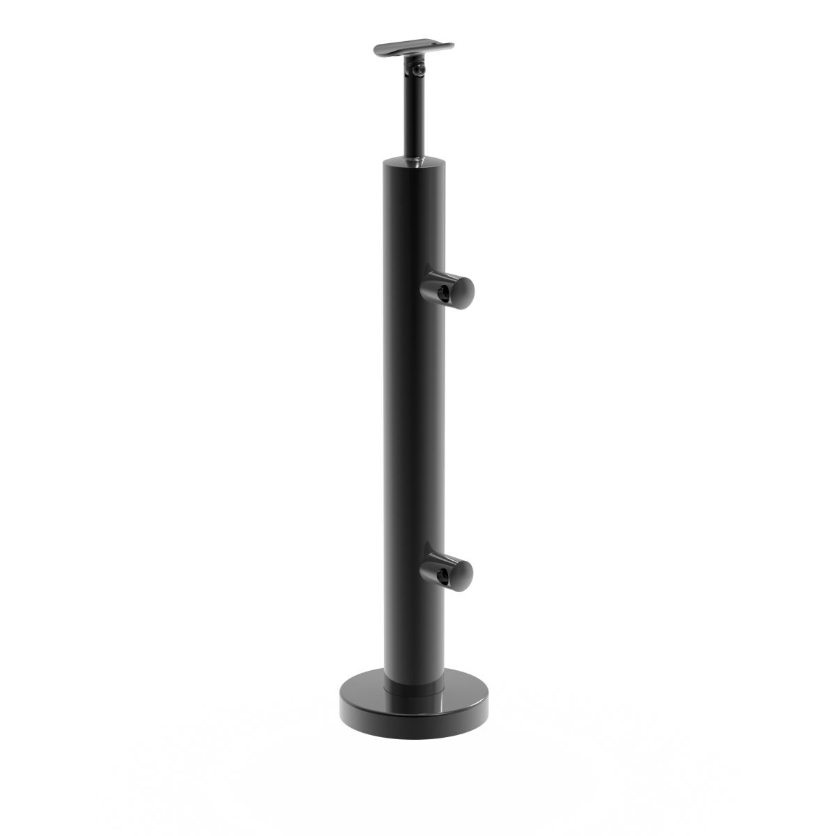 Nerezový sloupek, vrchní kotvení