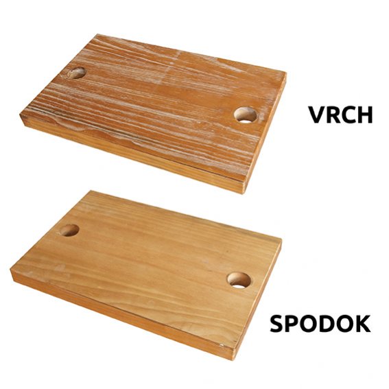 Police na stěnu - TETRIS světlá - 009