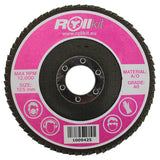 Kotouč lamelový na ocel, D125, d22,2, t8,3 mm, P40