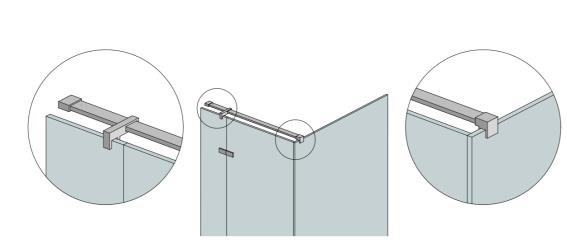 Držák stabilizátoru koncový pevný stěna