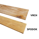 Policový regál TRAVEZ - 4 police, světlá - 009