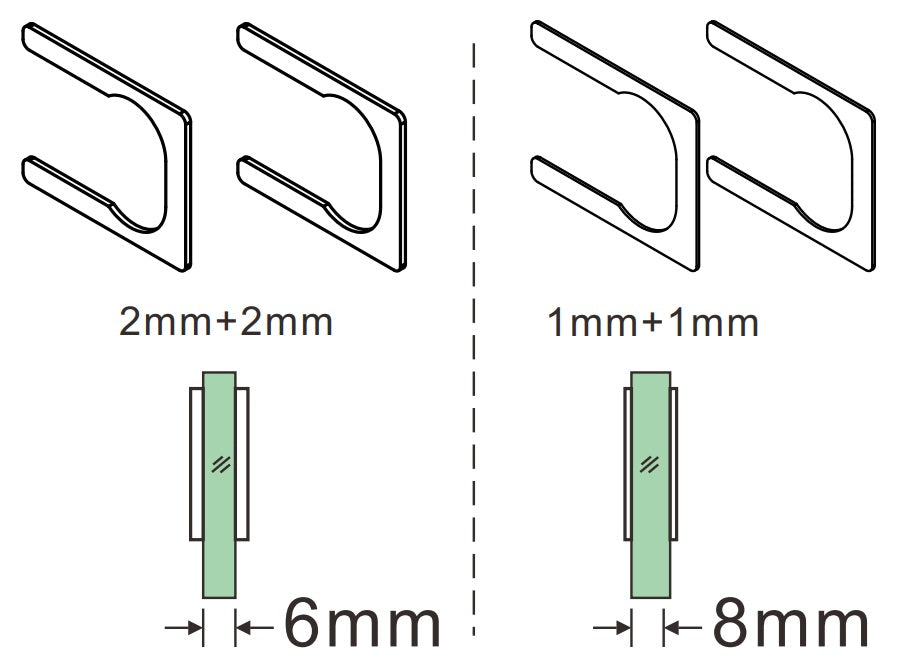 Těsnění pryžové model 8060 sauna