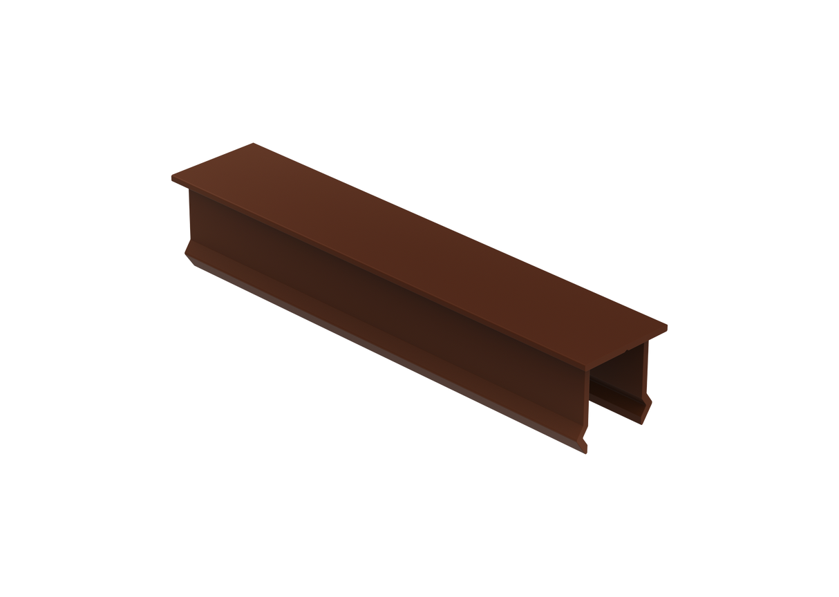 Krytka vertikální výplně 20x100x1 - R8017