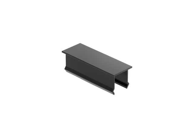 Krytka vertikální výplně 20x50x1 - R7016