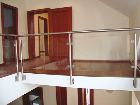 Glass railing, 1504x1000mm, BR