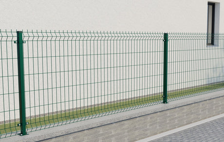 Jaklový sloupek s patkou ZnPVC RAL 6005 40x60x1800