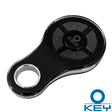 dálkový ovládač KEY, černý rolling code, 4CH, 433,