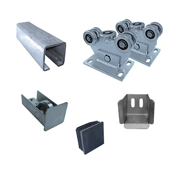 Sada pro posuvnou bránu do 4m, Zn, 60x60mm