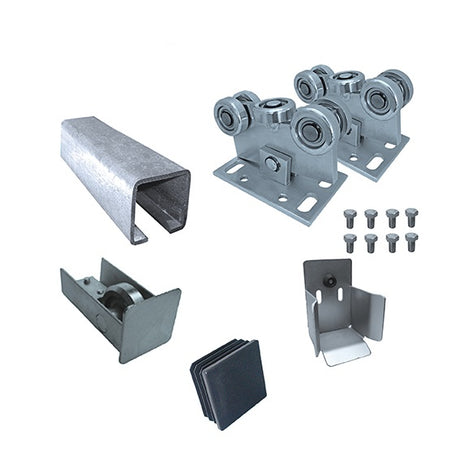 Sada pro posuvnou bránu do 5,5m, Zn, 78x78mm