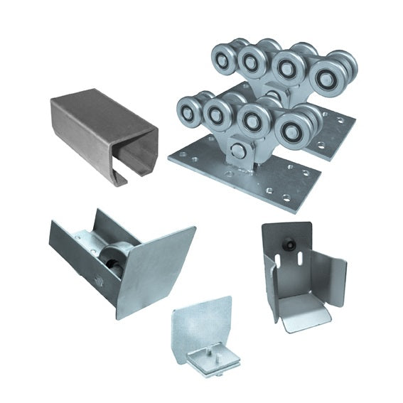 Komplet pro samonosnou bránu do 6,5m, Fe, 94x85mm