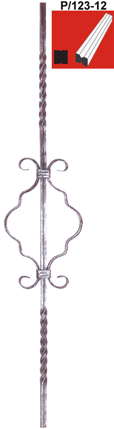 Ozdobná tyč P/123-12, h900mm