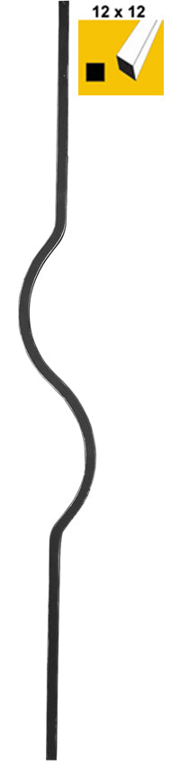 Výplň zábradlí 12x12, h900mm