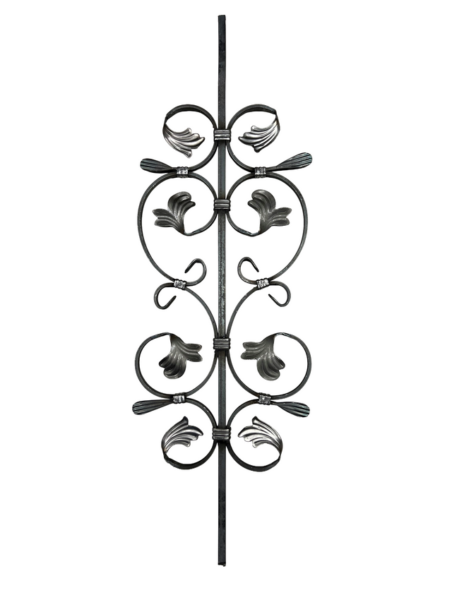 Tyč kovaná,zábradlí,výplň zábradlí, brána 900x280,