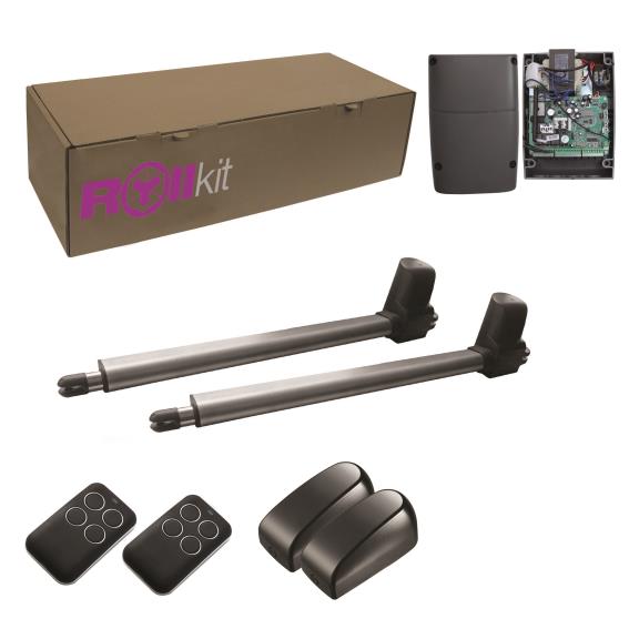 ROLLKIT pohon pro dvoukřídlou bránu, sada s fotobuňkami