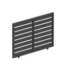 Aluminum roller gates