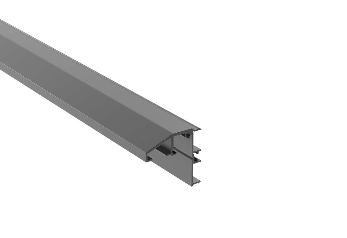 Vodiaci profil spodní pro posuvné brány 6000mm R7016