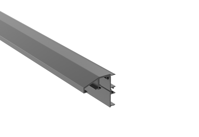 Vodiaci profil spodní pro posuvné brány 6000mm R7016
