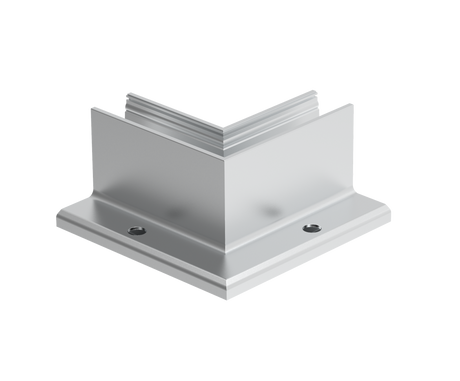 Kotvění vrchní - sklo hliník AL/ELOX/Satin