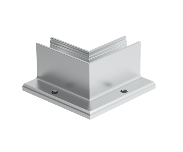 Kotvění vrchní - sklo hliník