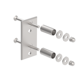 Kotvení boční obdélníkové JP AISI304, 120x60x51/40