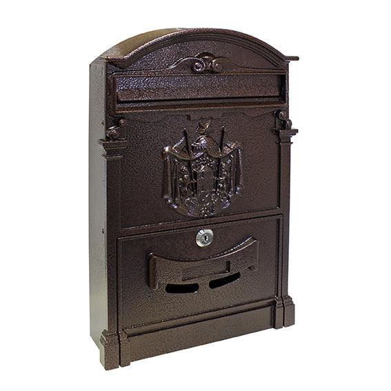 Poštovní schránka 255x410mm, Al, color Cu