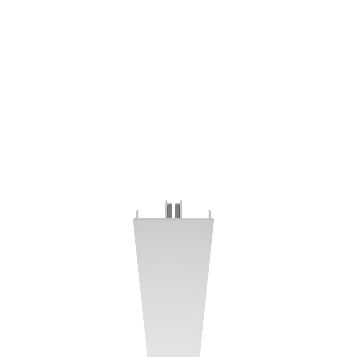 Krycí lišta široká pro sloupkové profily 6000mm N