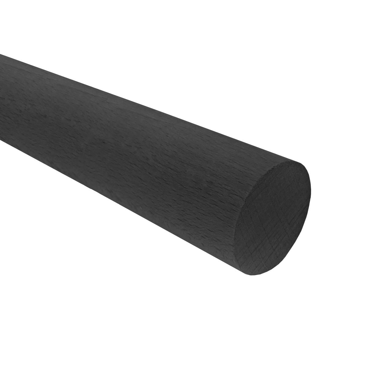 Dřevěné madlo BUK - černé