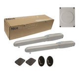 Nice pohon pro dvoukřídlou bránu, sada s fotobuňkami