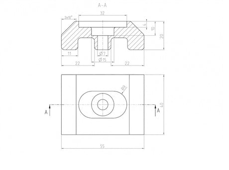 Úchyt na sloupek JP Plast RAL 6005