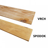 Policový regál TRAVEZ - 4 police, světlá - 009