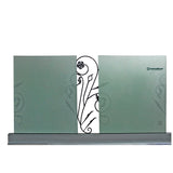 Celoskleněné zábradlí v AL profilu, 2500x1000mm