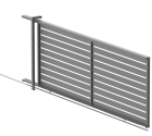 Aluminum gates
