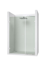 Držák skla, Zamak, 45x45x20/T 8-10 mm