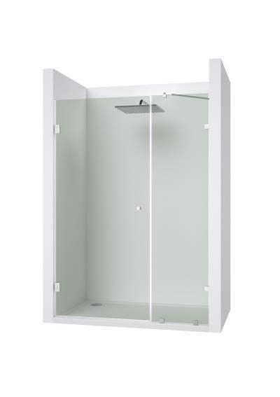 Držák skla, Zamak, 45x45x20/T 8-10 mm