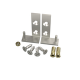 Dverný rám pro skleněné dveře + záves